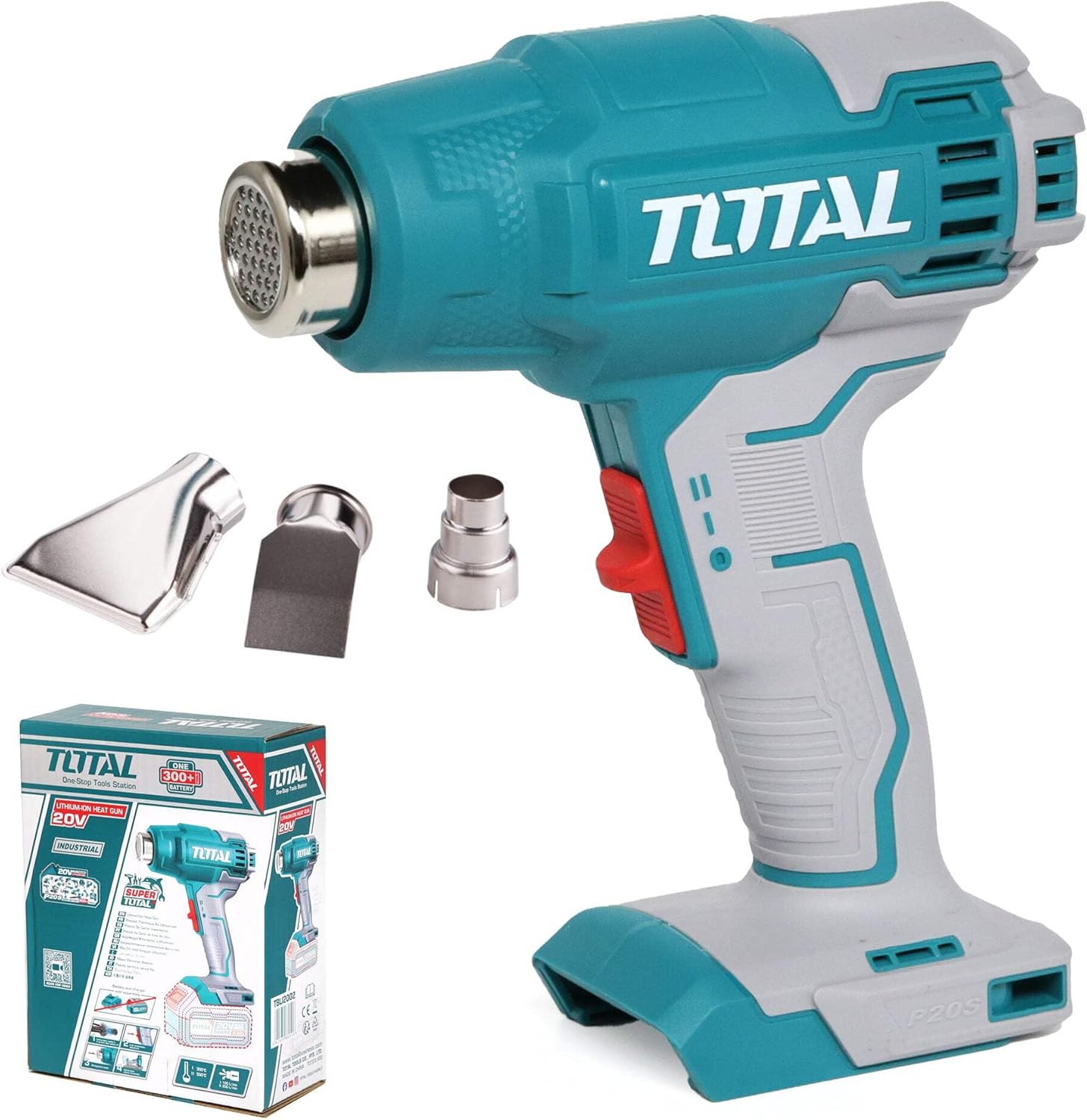 Total Li-Ion 20V Heat Gun - (Battery Not Included) - TBLI2002