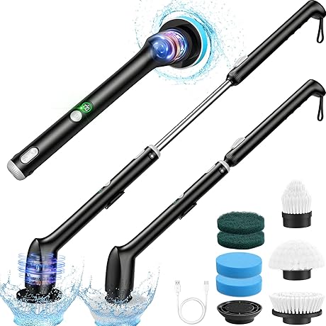 Electric Spin Scrubber: Your Bathroom's Secret Weapon