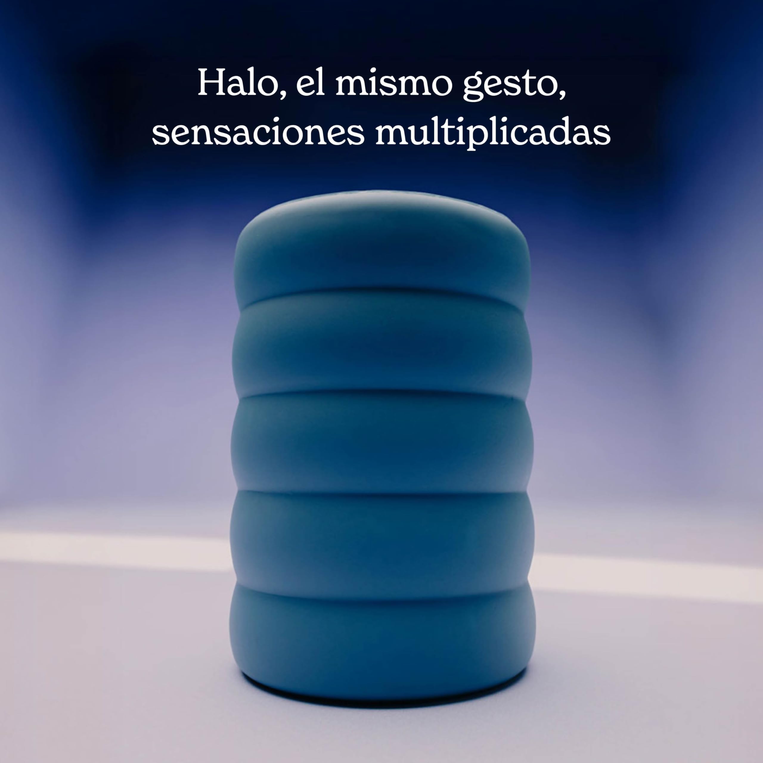 MY LUBIE - Halo, Masturbador para hombre de Silicona Suave Extensible | Interior texturizado | Doble entrada | Reutilizable | Juguete para adultos todas las tallas | Pareja