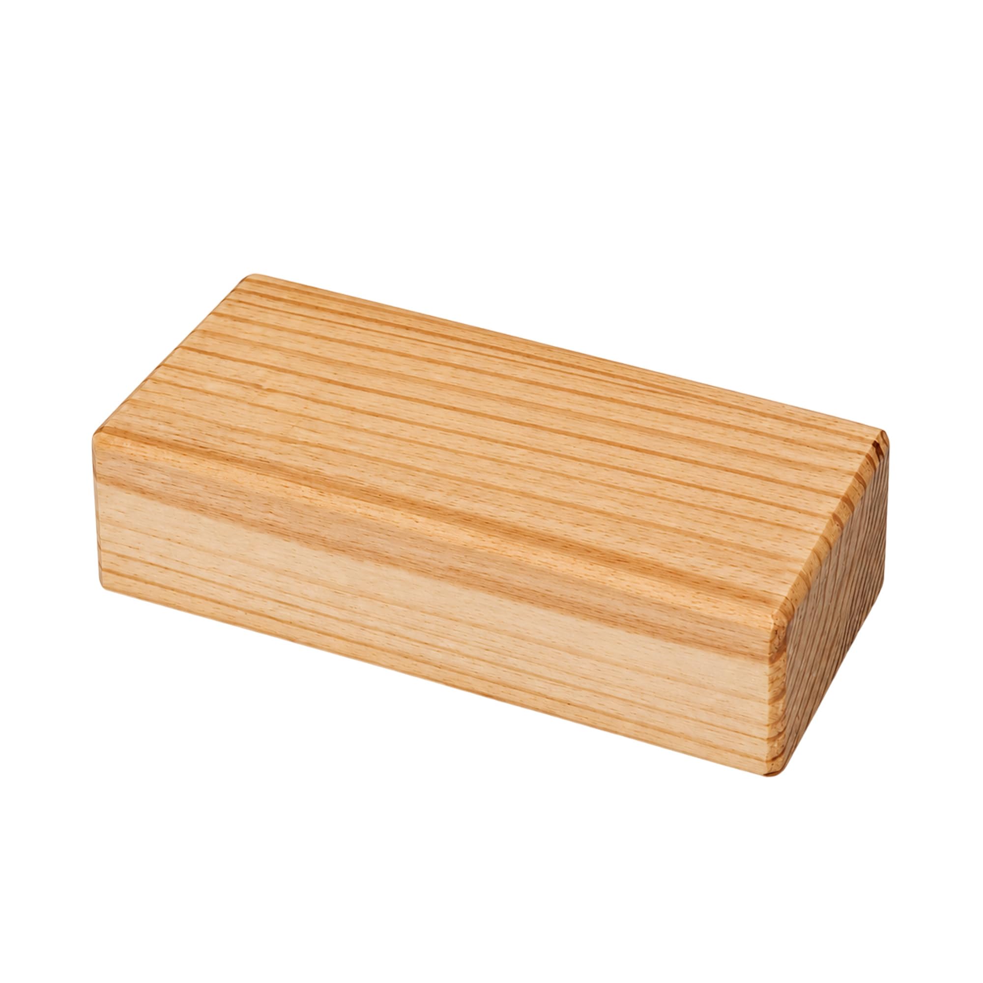 Wooden Yoga Block, Pure Natural pine Wood Handstand Block, Support Brick to Deepen Poses, Improve Strength and Flexibility, Great for Yoga, Workout, Fitness & Gym (Pack of 1)-image-26