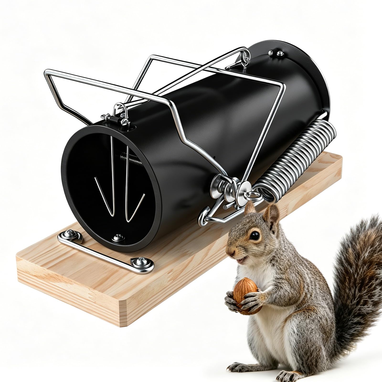 Photo 1 of Schadro Heavy-Duty Squirrel Trap - Black