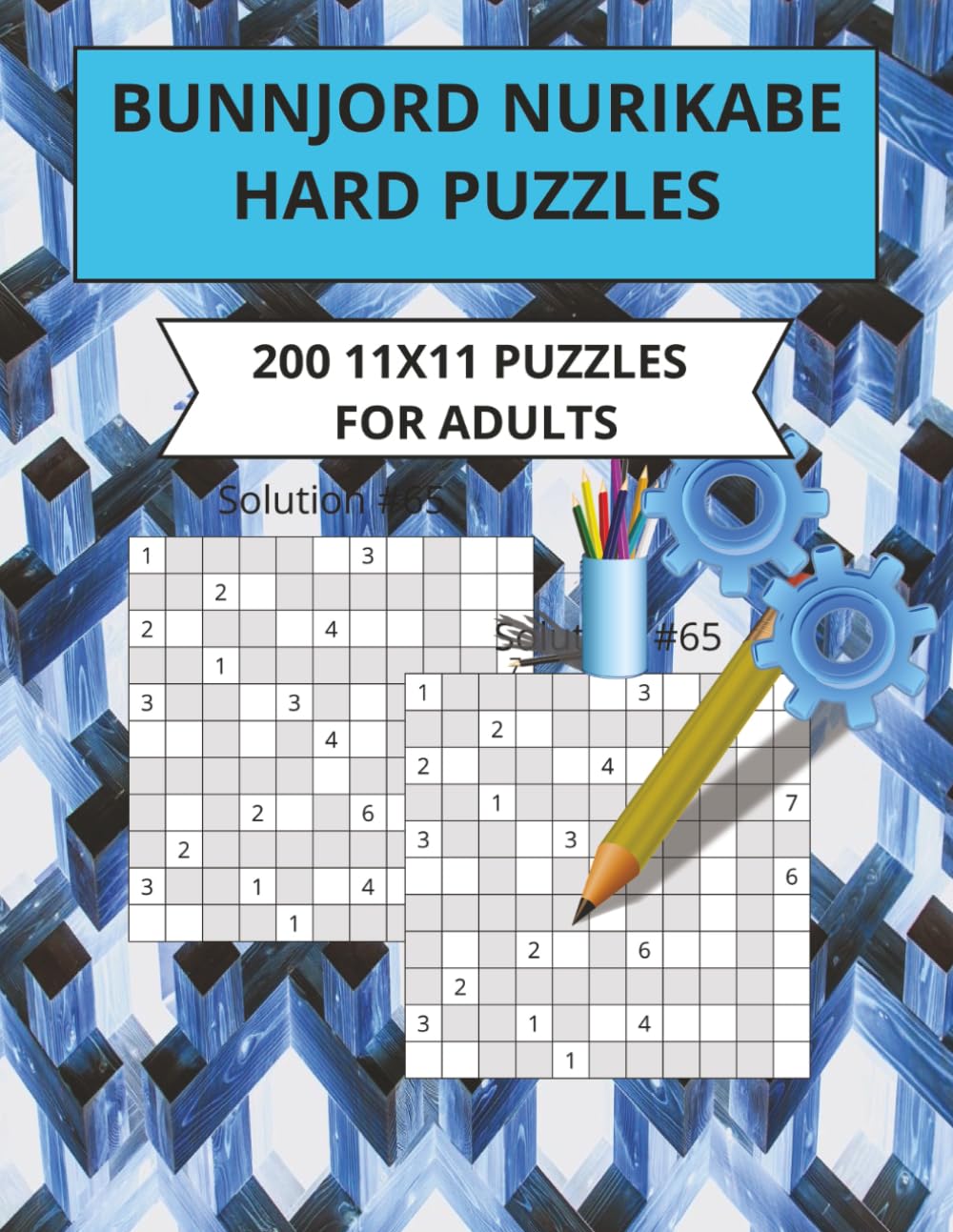 BUNNJORD NURIKABE HARD PUZZLES