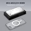 Ehr. iPhone 7/8/SE 2020/SE 2022 Uyumlu Kamera Korumalı Magsafe Wireless Şarj Özellikli Kristal Berraklıkta Düşmeye Karşı Askeri Sınıf Korumalı Şeffaf Silikon Kılıf (Şeffaf, iPhone 8 / SE 2020)
