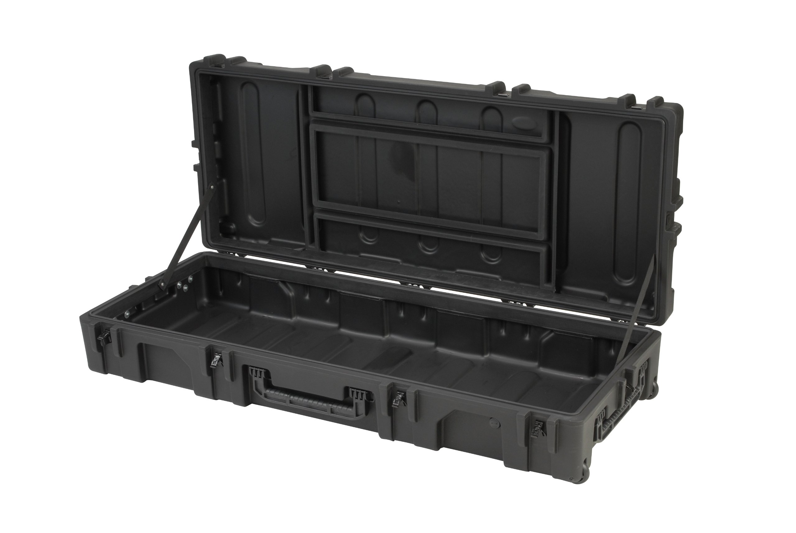 SKB 3R6223-10B-EW Roto-Molded 62 x 23 x 10 Inches Waterproof Case with Wheels and TSA Latches, Black - Image 6