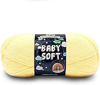 Vista 13 de Lion Brand Yarn 920-218 Babysoft Hiland, Pastel Print (1 madeja)