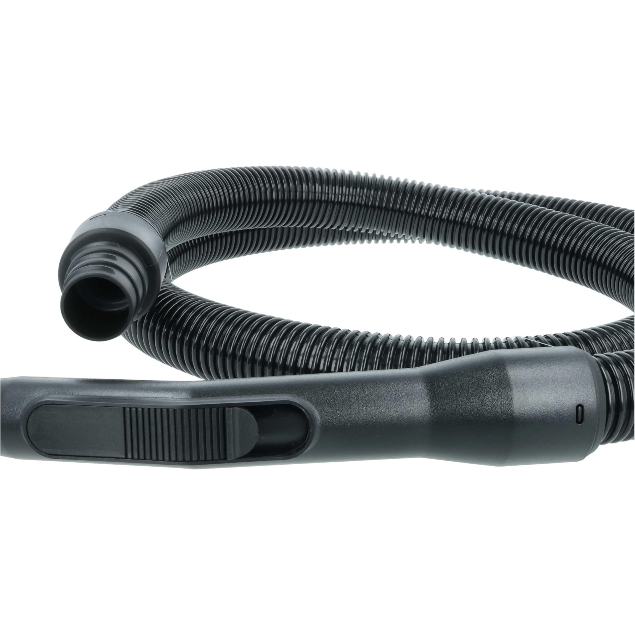 vhbw 2x tubo di ricambio flessibile universale per comuni aspirapolvere - 1,8 m, impugnatura, ø 32mm / 35 mm / 38 mm