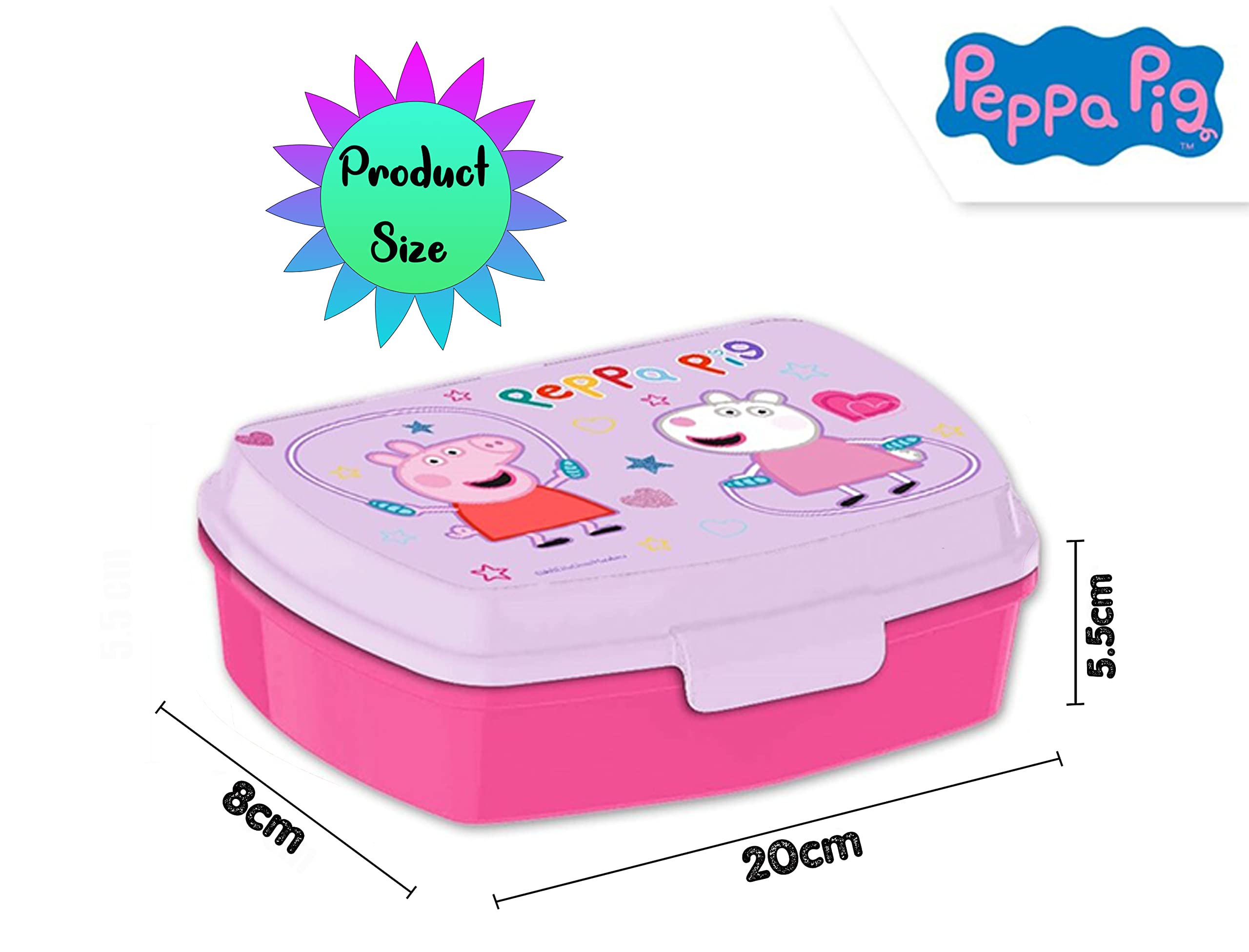 HOVUK Butterbrotdose, Peppa Pig