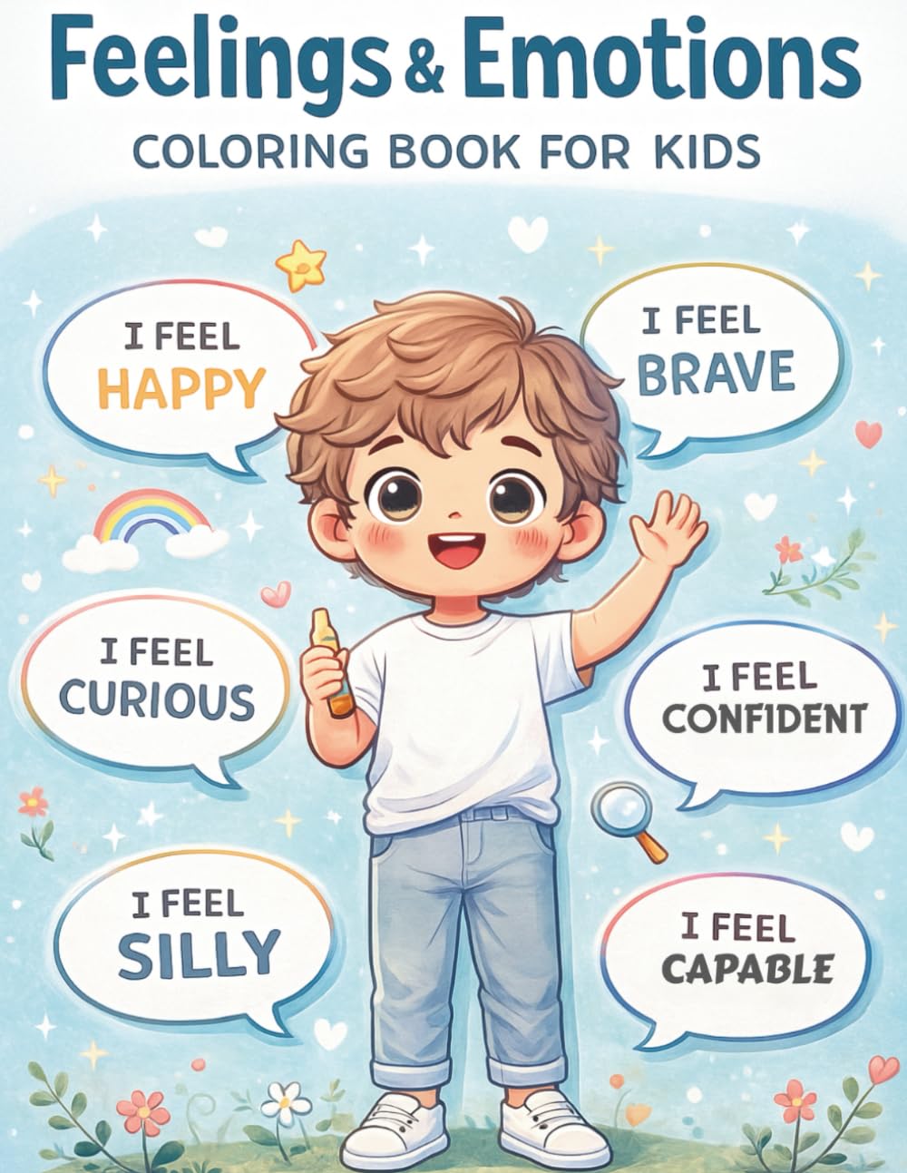 Feelings & Emotions Coloring Book for Kids: Emotional Learning Activities to Help Children Understand and Express Feelings
