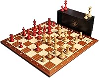 Vista 11 de The Library Grandmaster Juego de ajedrez, caja y combinación de tablero