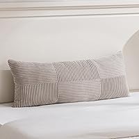 Vista 115 de Fancy Homi - Paquete de 2 fundas de almohada decorativas gris azul pequeño de 14 x 14 pulgadas para sofá, cama, sofá, rústico, estilo granja