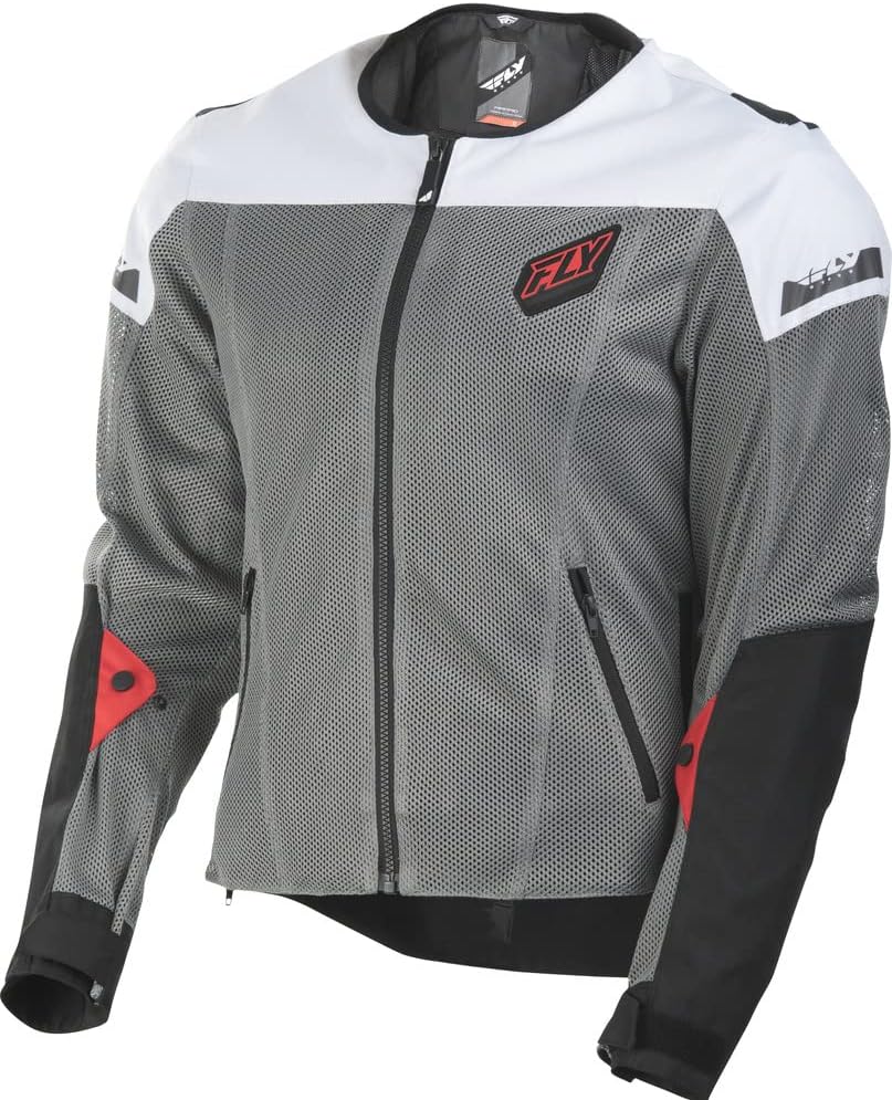 Fly Racing Flux Air Mesh Jacket (Black, Small)