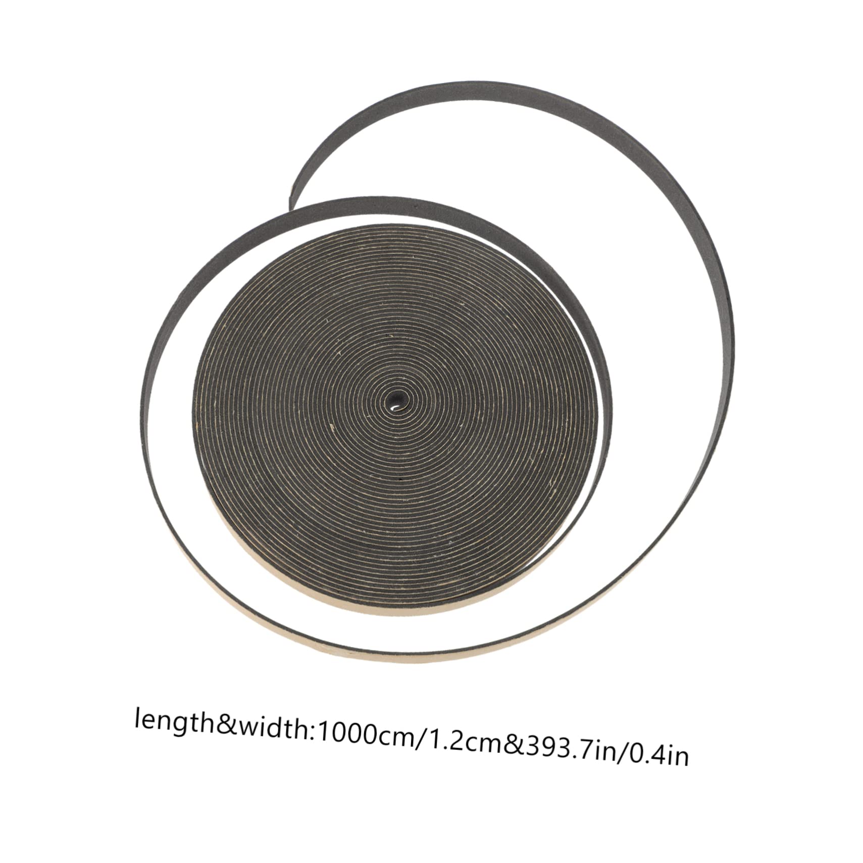 Garneck Speaker Gasket Foam Strip Car Speaker Sealing Tape Closed Cell Foam Tape Easy to Use and Trim