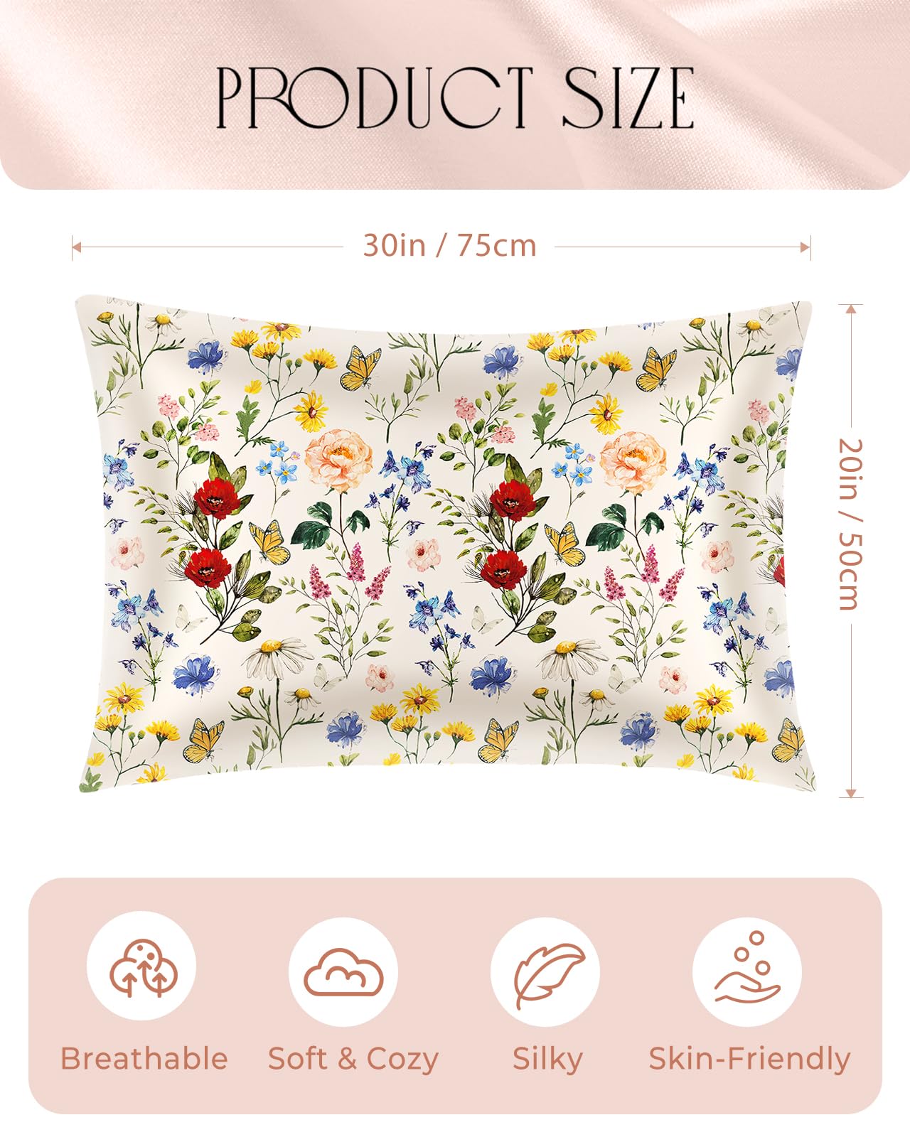 Miss Adola Silk Pillowcase 2 Pack - Image 2