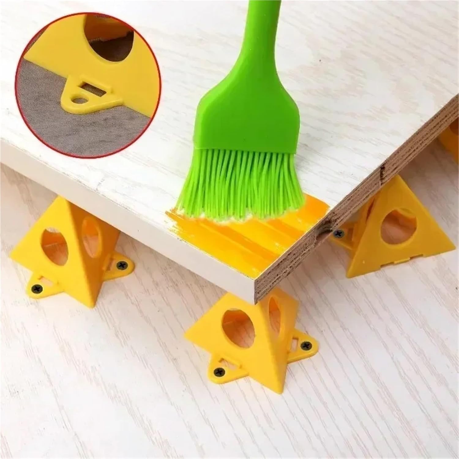 Painters Pyramids 110pcs Support Frame Tripod Woodworking Stands Triangular Spray Painting Brackets Cushion Block Auxiliary Tool Sets