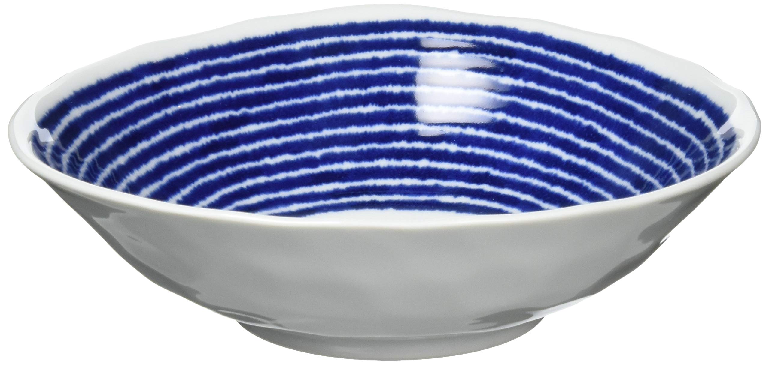 ????(Saikaitoki) hasami ware indigo aidama transformation small bowl indigo dye komasu 32551