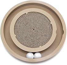 Best Pet Supplies Catify Cat Scratcher, Fun Interactive Scratchers, Posts, Poles, Claw Safe, Furniture Saver Indoor Play Support Natural Cat Behaviors Heavy Duty - Scratch & Spin