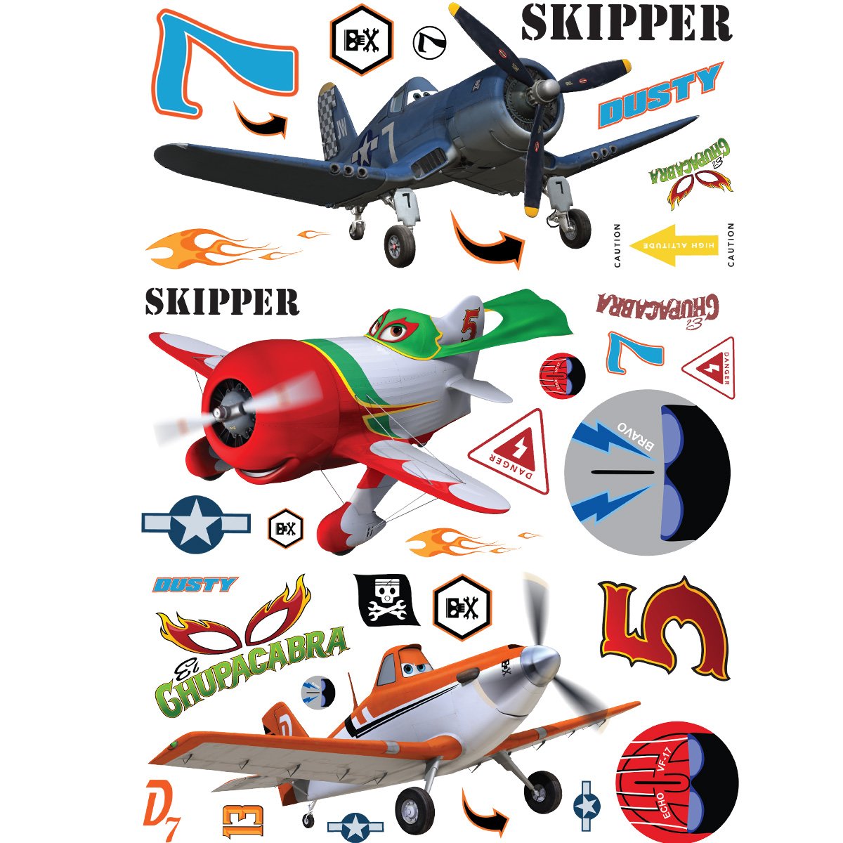 Disney Planes 37 Stickers