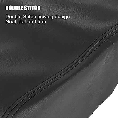 Miniatura 5 de X AUTOHAUX Tapa de consola central de automóvil, funda de asiento para reposabrazos, funda protectora de cuero de microfibra de repuesto para Dodge