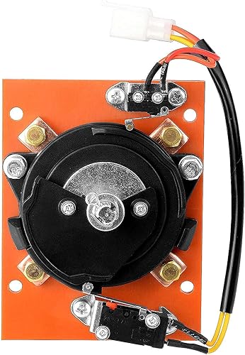 Miniatura 1 de Huskey Parts Company Conjunto de interruptor de marcha atrás para carritos de golf eléctricos de la serie Yamaha G8 G9 36V, reemplaza al número (s)