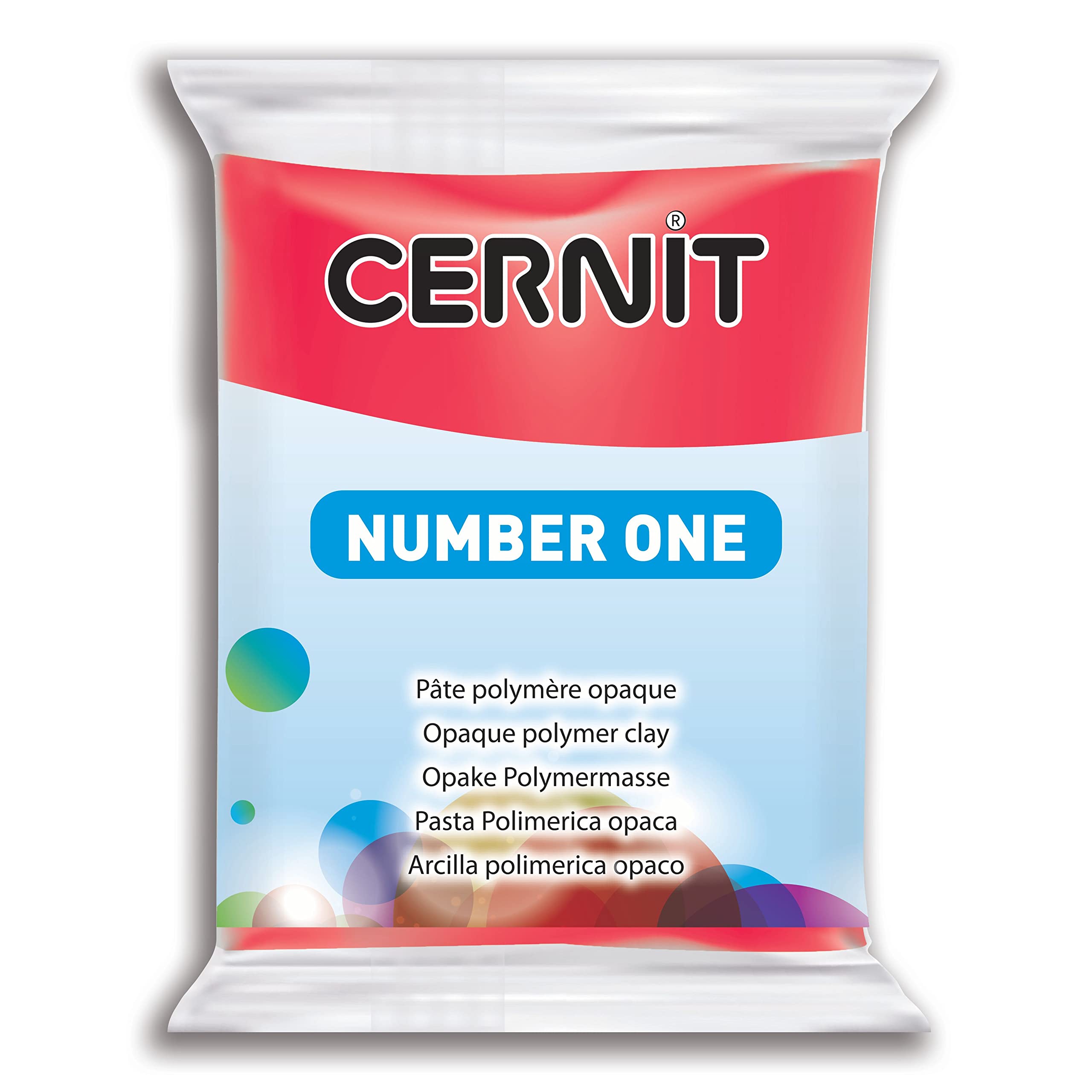 Cernit Vanilla Polymer Clay - 56g Block -3