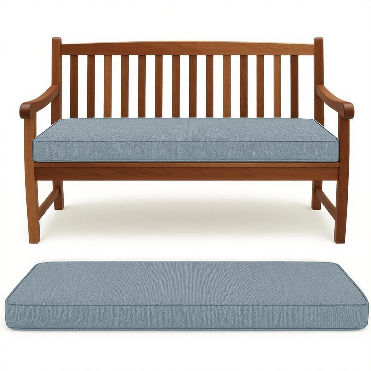 Coussin de banc antidérapant 110 cm pour éliminer les assises dures