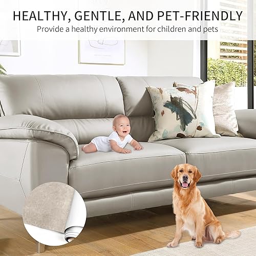 Miniatura 2 de Parche de reparación de cuero, cinta de reparación de cuero, autoadhesiva, cortable, kit de reparación de cuero de vinilo para sofás, sofá, asiento