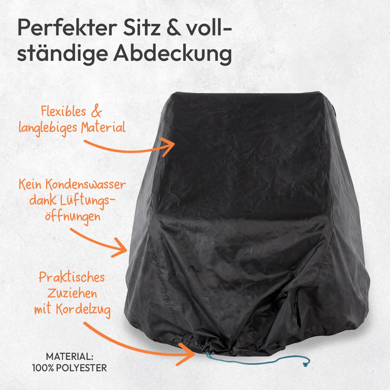 Qeridoo Faltgarage für Fahrradanhänger | Wetterfeste Schutzhülle | Robuste Abdeckung für Qeridoo Modelle | Platzsparend & einfach faltbar
