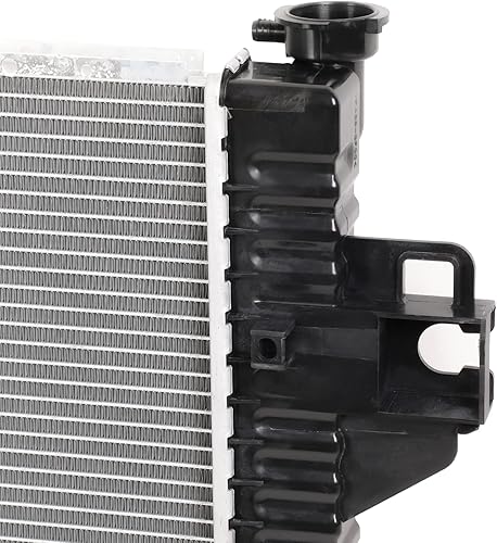 Miniatura 7 de M-AUTO Reemplazo de radiador de aluminio estilo fábrica para Jeep Liberty 2002 2003 2004 2005 con 2.4L de potencia - Tech Engine transmisión