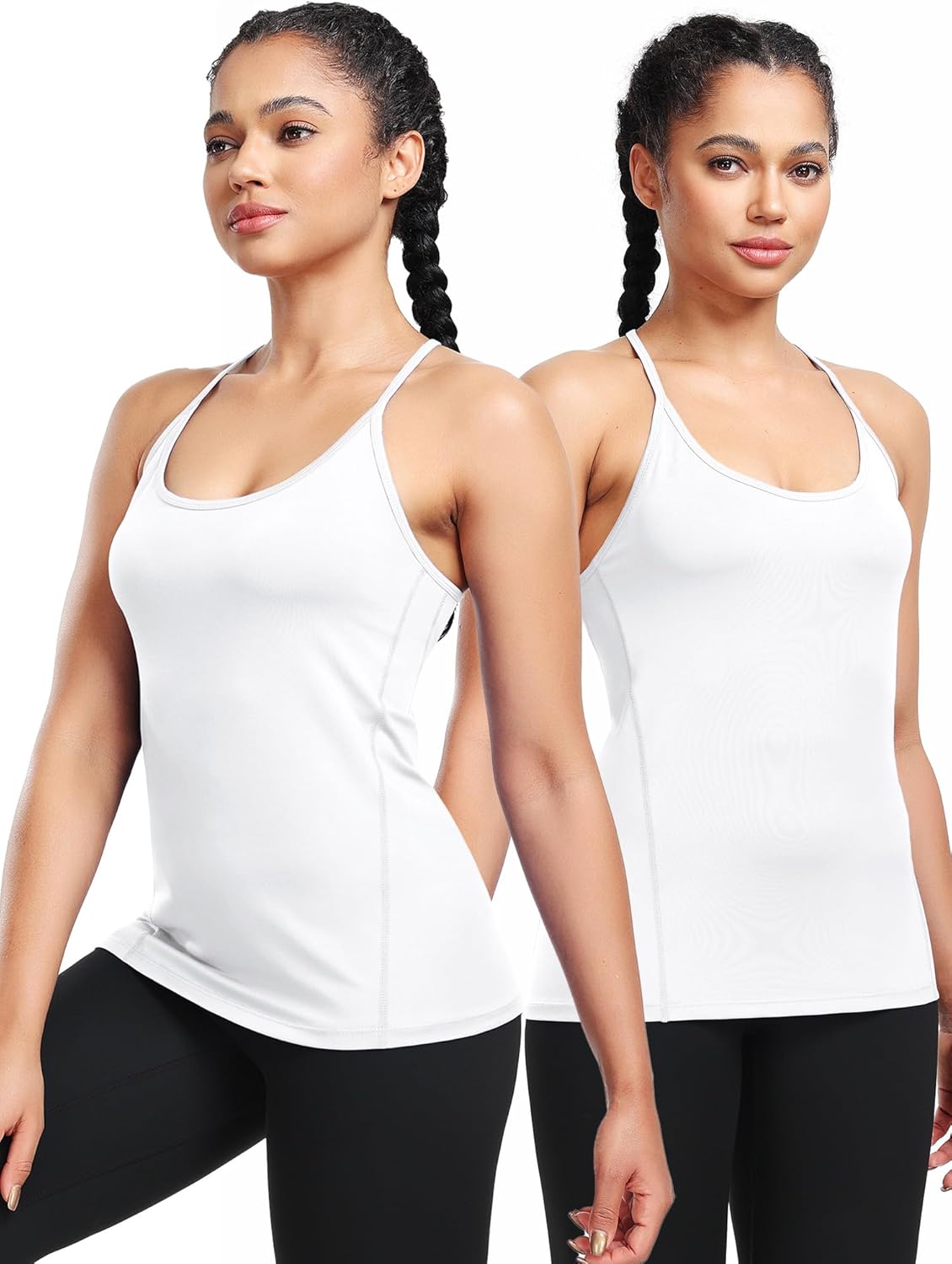 NELEUS Women's Workout Tank Top Racerback Yoga Tanks Athletic Gym Shirts - Image 3