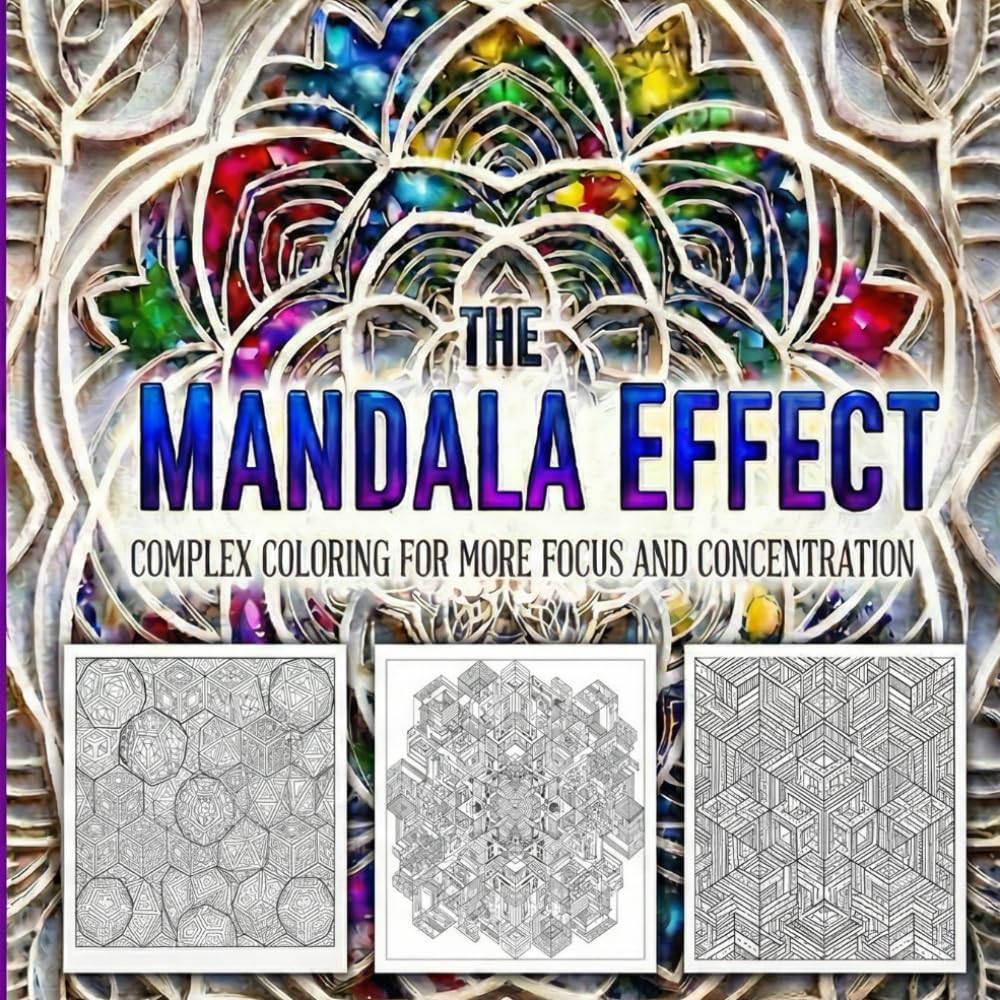 The Mandala Effect: Complex coloring for more focus and concentration