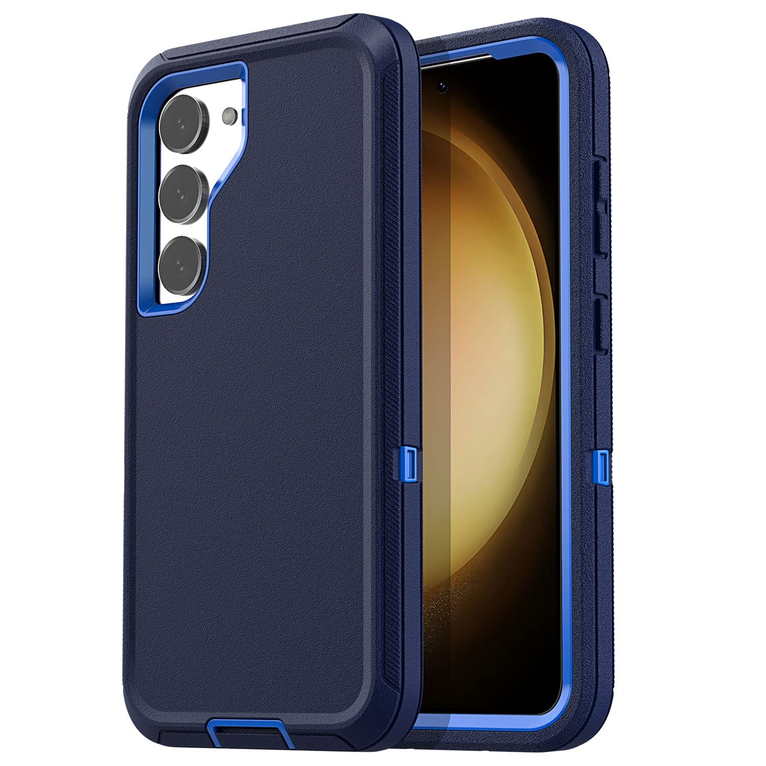 AICase for Galaxy S23 Case with Detachable Anti-Lost Hand Strap/Wristband,Heavy Duty Drop Protection Full Body Rugged Shoc...