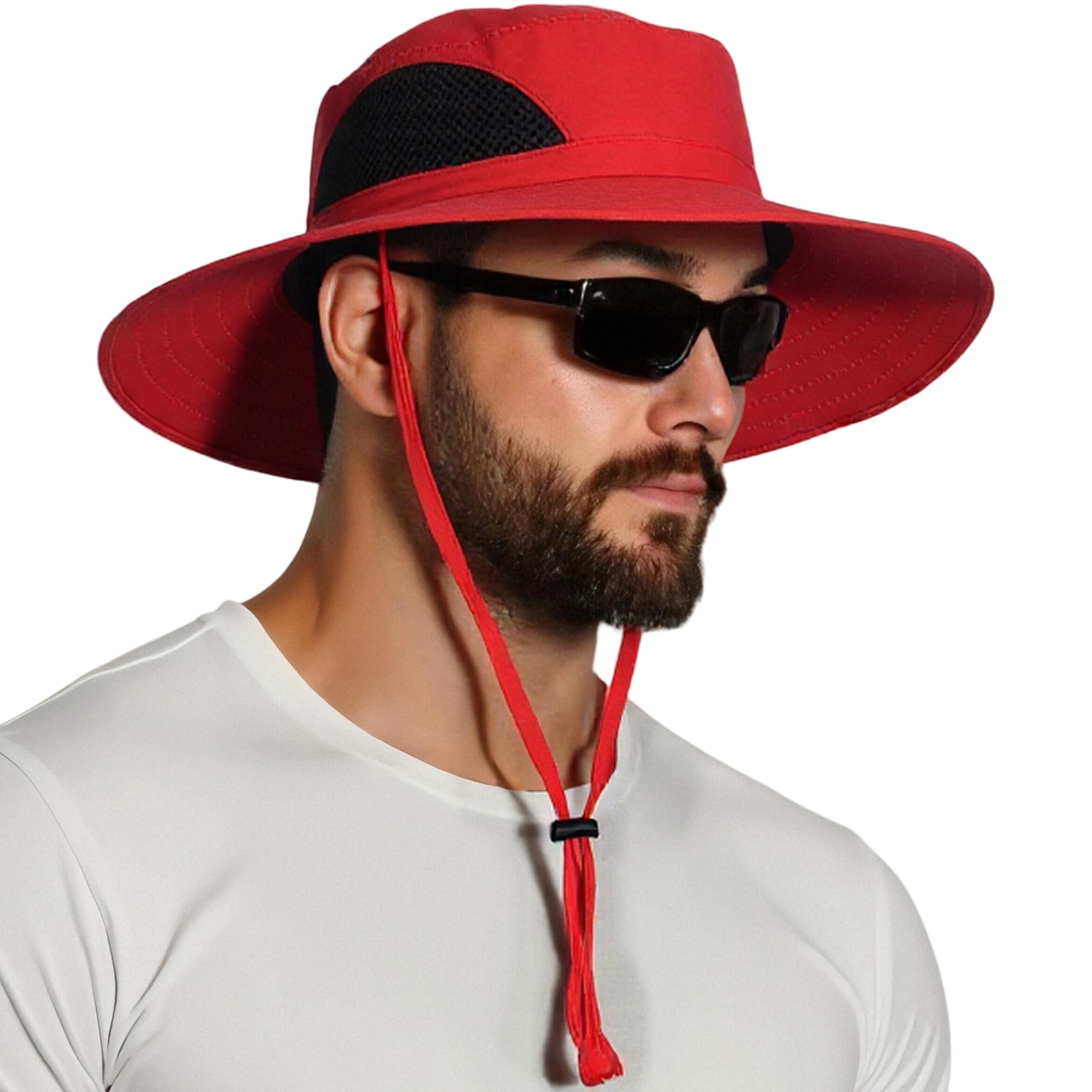 EINSKEY Wide Brim Sun Hat, UPF 50+ UV Protection Waterproof Packable Bucket Hat for Men & Women, Fishing Hiking Beach Garden