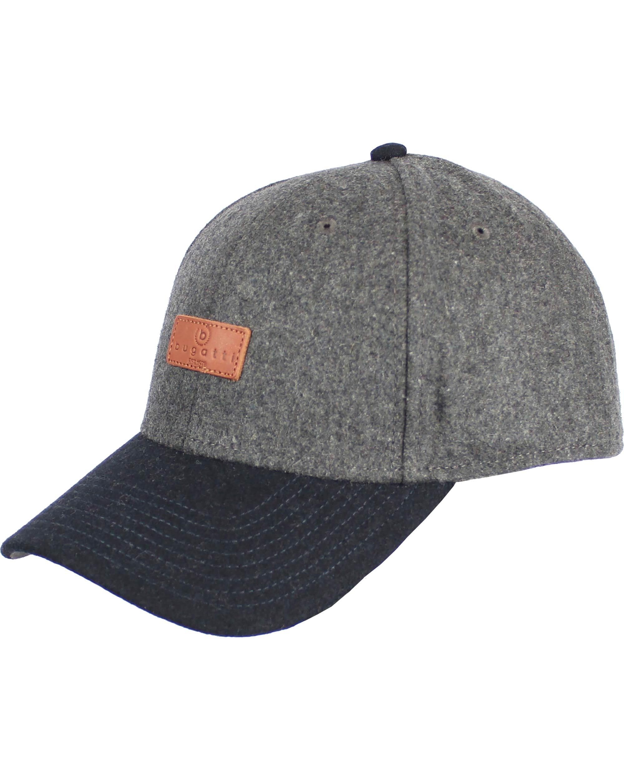 bugatti two-tone baseball cap with patch - sun protection for men and women - One Size