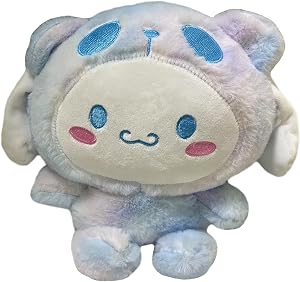 Cinnamoroll Plush Doll 8",Lovely Cartoon Anime Cinnamoroll Character Cute Big Ear Dog Plush Toy Doll Gifts for Game Fans and Kids Birthday