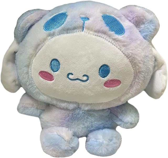 Cinnamoroll Plush Doll 8",Lovely Cartoon Anime Cinnamoroll Character Cute Big Ear Dog Plush Toy Doll Gifts for Game Fans and Kids Birthday