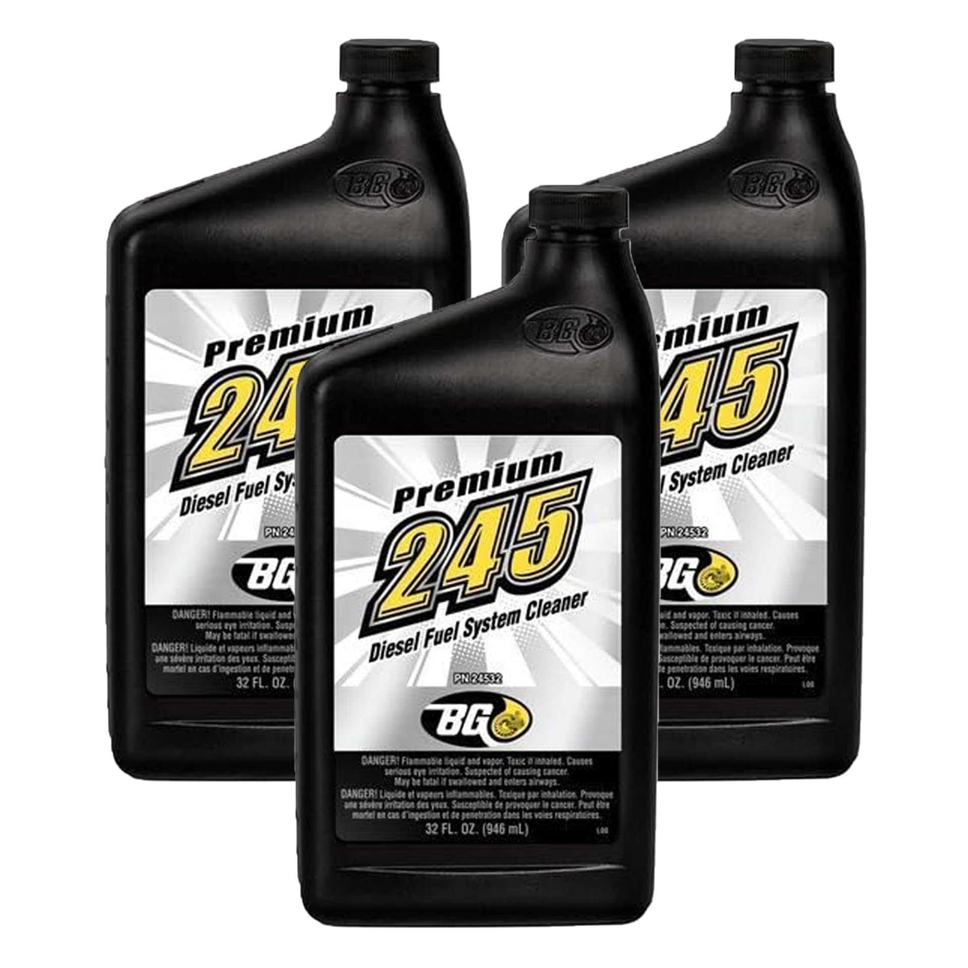 Motor God BG 245 Premium Diesel Fuel System Cleaner - 32 FL OZ (3)
