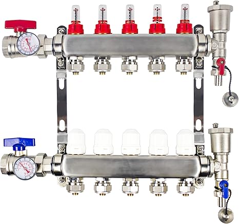 Amazon Co Jp 5ループ 放射熱マニフォールド 5ゾーンpexチューブマニホールド 互換性のあるコンセント付き ハイドロニック放射床暖房用 1 2インチ 3 4インチ Pexアダプター別売 産業 研究開発用品 Amazon Co Jp 5ループ 放射熱マニフォールド 5ゾーンpexチューブマニホールド 互換性のあるコンセント付き ハイドロニック放射床暖房用 1 2インチ 3 4インチ Pexアダプター別売 産業 研究開発用品