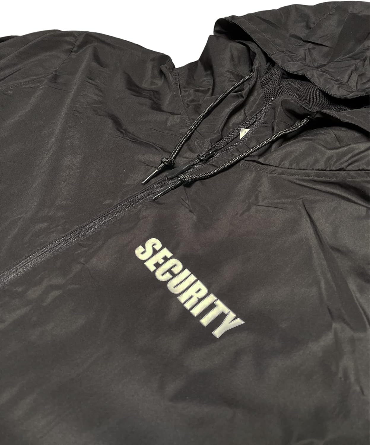 FTD Apparel Men's Lightweight Windbreaker Security Jacket with Lanyard