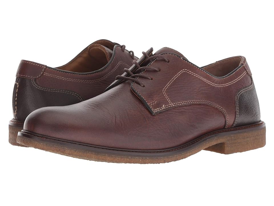 

Johnston & Murphy Copeland Plain Toe (Tan Full Grain) Men's Plain Toe Shoes