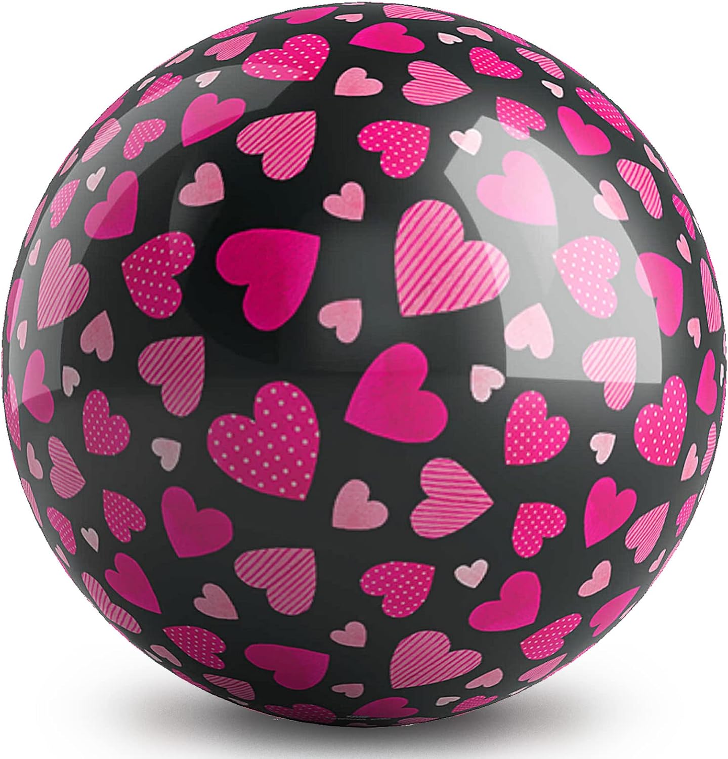 On The Ball Bowling KR Strikeforce So Many Hearts Bowling Ball Made of Polyester
