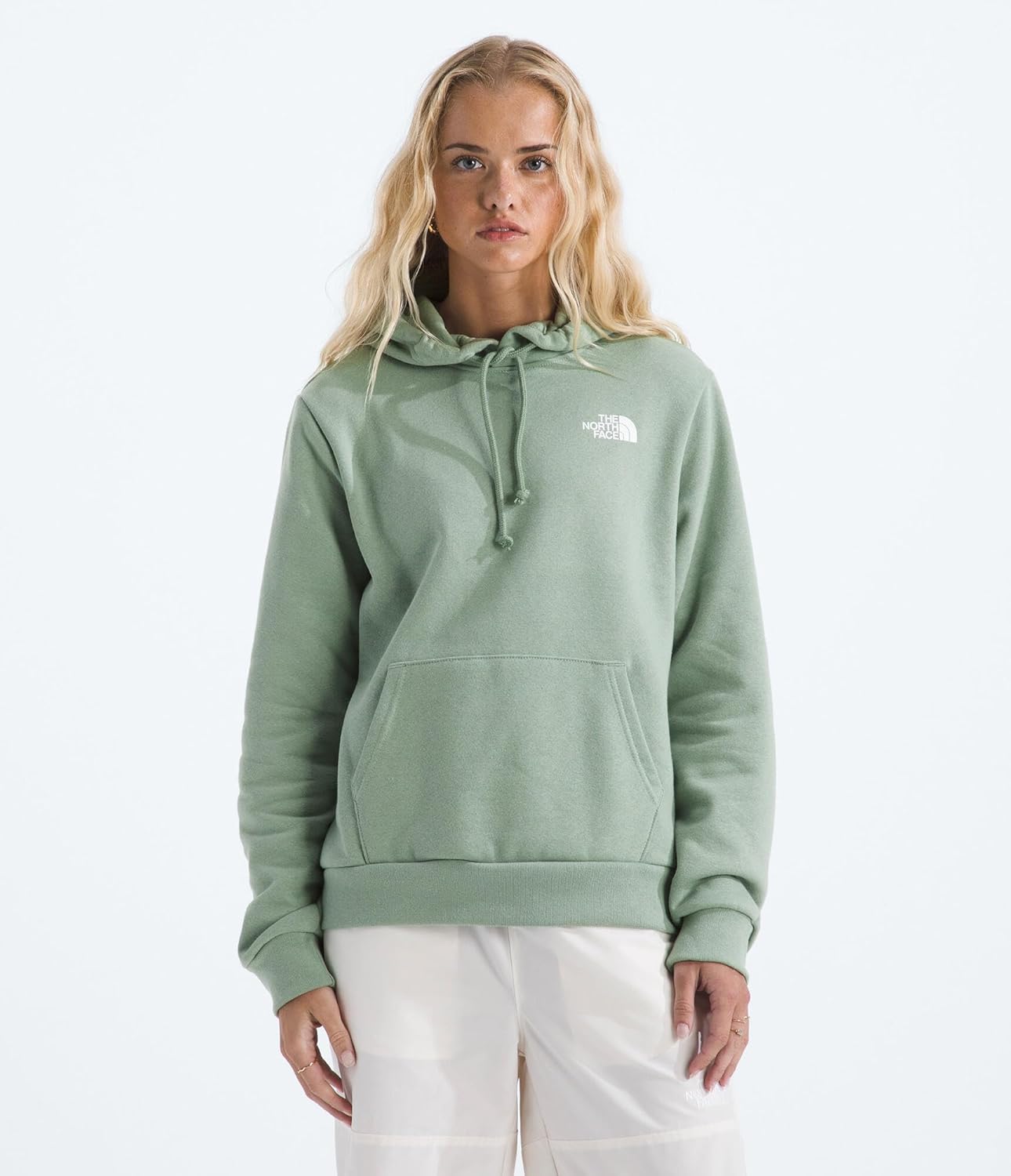 The North Face womens Evolution Box Nse Fill Graphic Hoodie | 2 Piece Hood With Adjustable Drawcord - Image 2