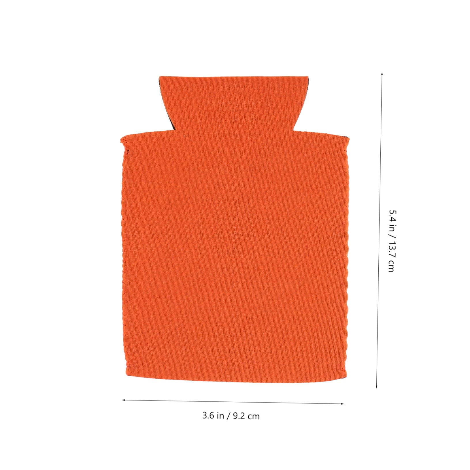 TOYANDONA Cubierta De La Tetera Bebidas Cubiertas De Lata Fundas Aislantes Para Latas De Cerveza Puede Cubrir La Manga Puede Enfriar Mangas Neopreno Naranja