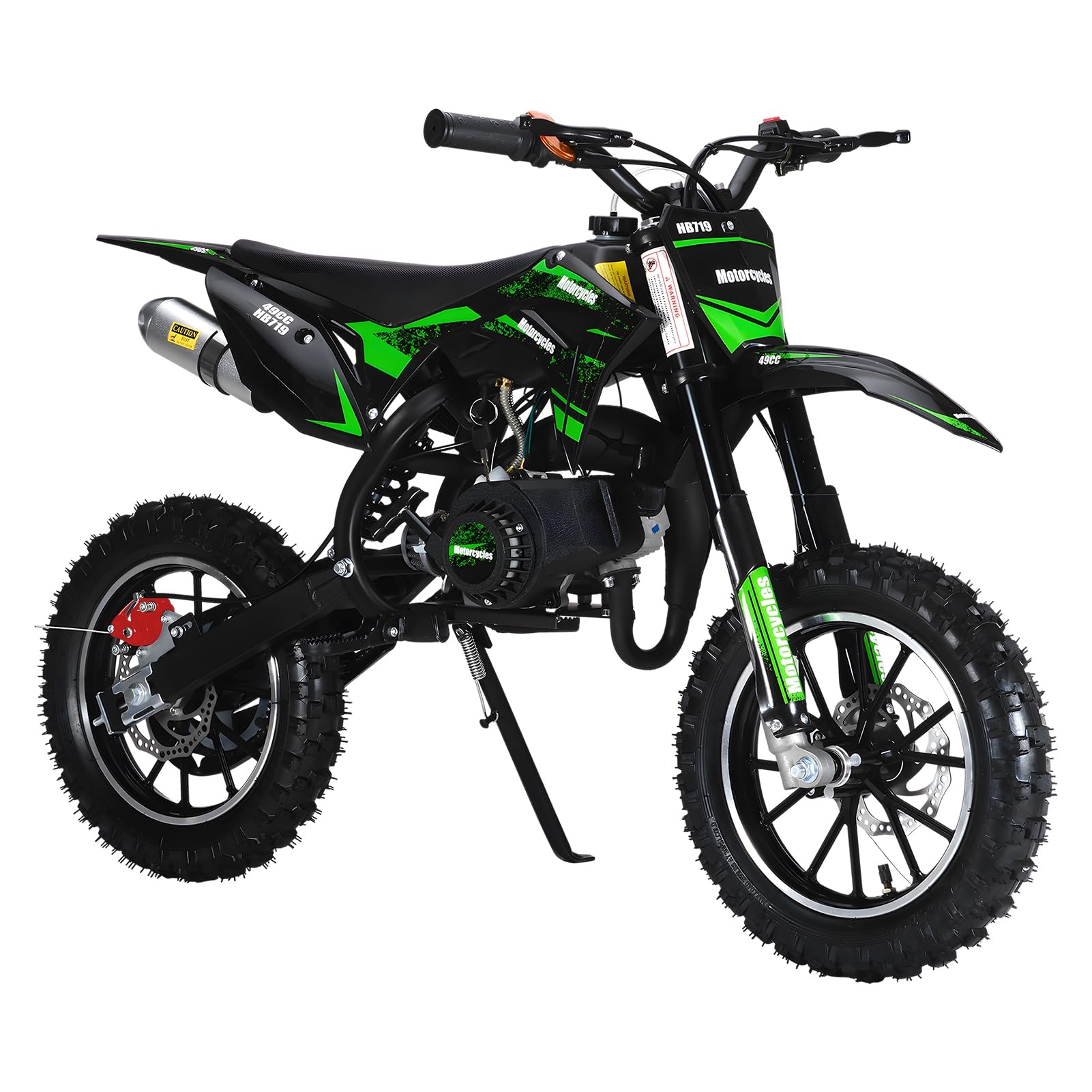 50CC Kid Dirt Bike, Gas Powered Mini Motorcycle for Kids 8-14