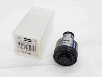 NEW Jacobs #1 Quick Change Tapping Collet Size M3 3mm TC-312 ISO2283 Adapter - BR12068AN6