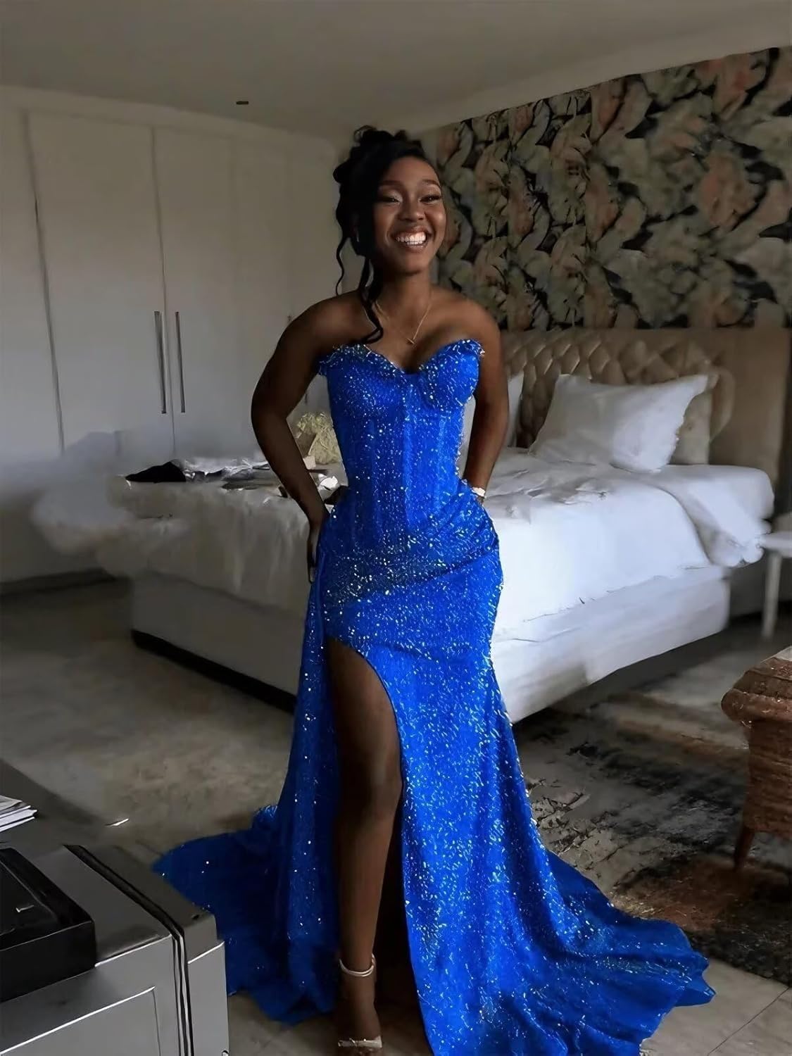 purple dress with sequins Sexy Purple Sequin V-Neck Short Bodycon Homecoming Dress – jkprom