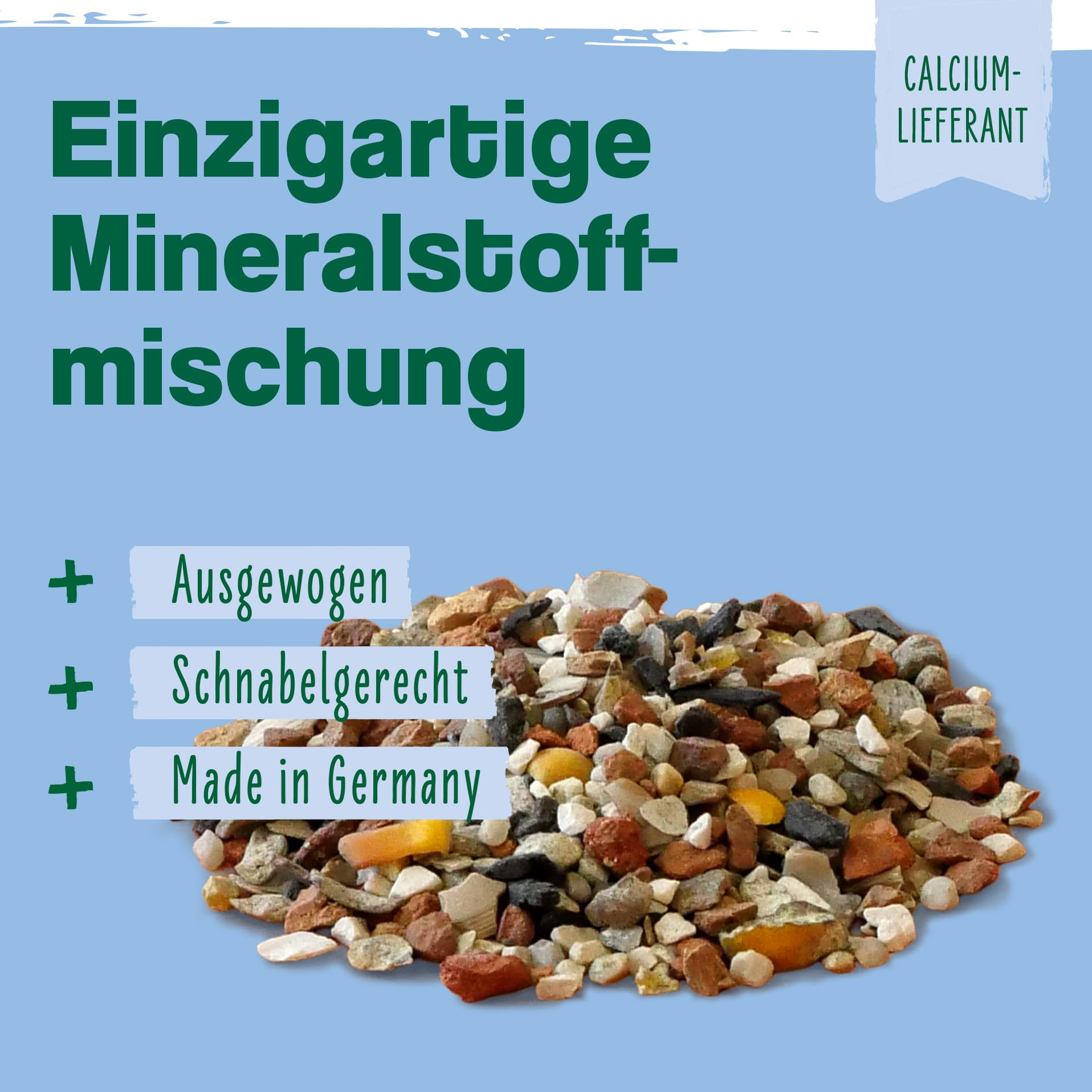 Ida Plus – Mineral Grit Mix 5 Kg – einzigartige Futterkalk Mineralstoffmischung mit Anis – wertvollen Mineralien für bessere Eierschalenqualität – enthält Muschelkalk & Calcium – für Hühner & Küken