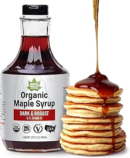 Maple Valley Organic Pure Maple Syrup, Dark & Robust Better Than Pancake...