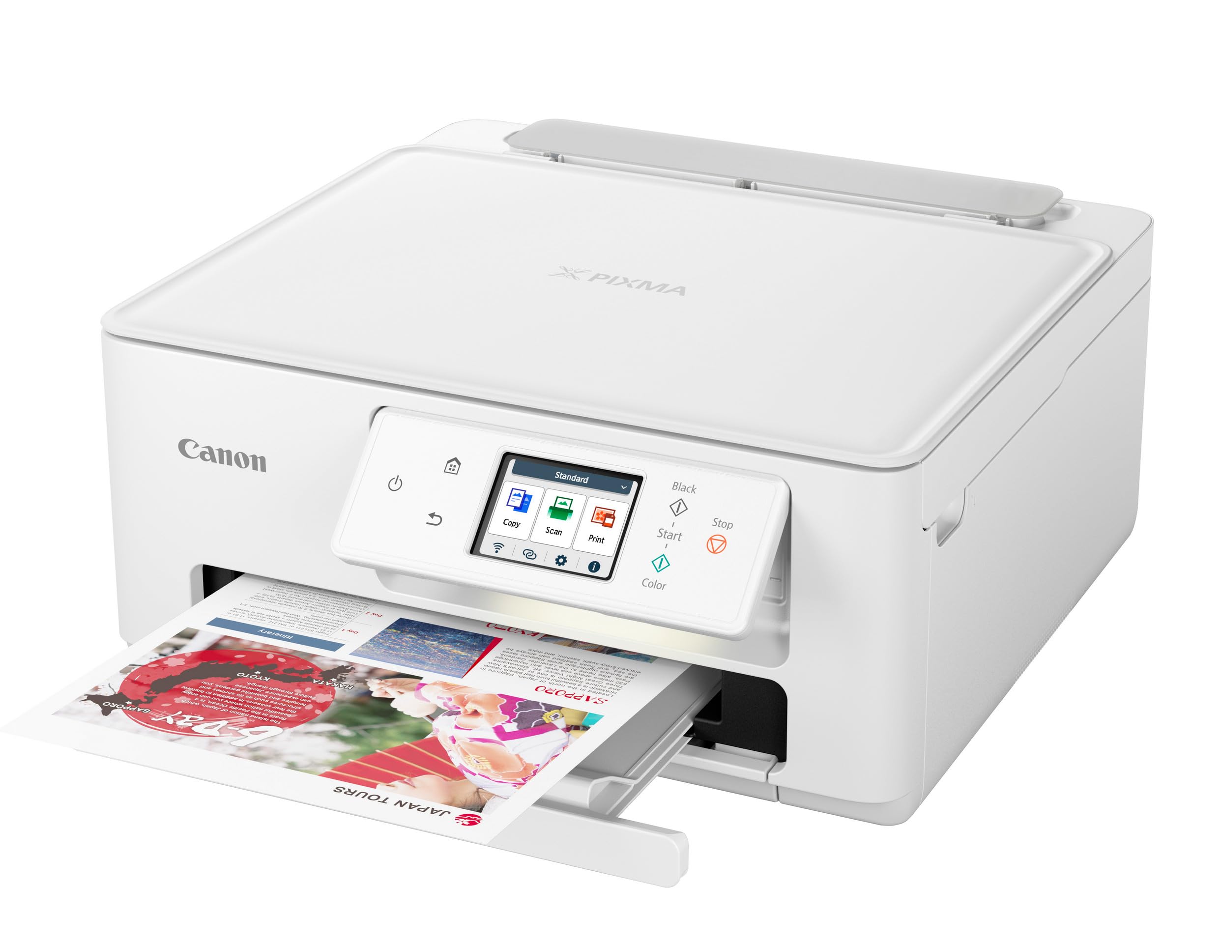 Canon PIXMA TS7650i Multifunktionsdrucker 3in1 Tintenstrahl A4 Touch LCD WLAN Duplexdruck Weiß