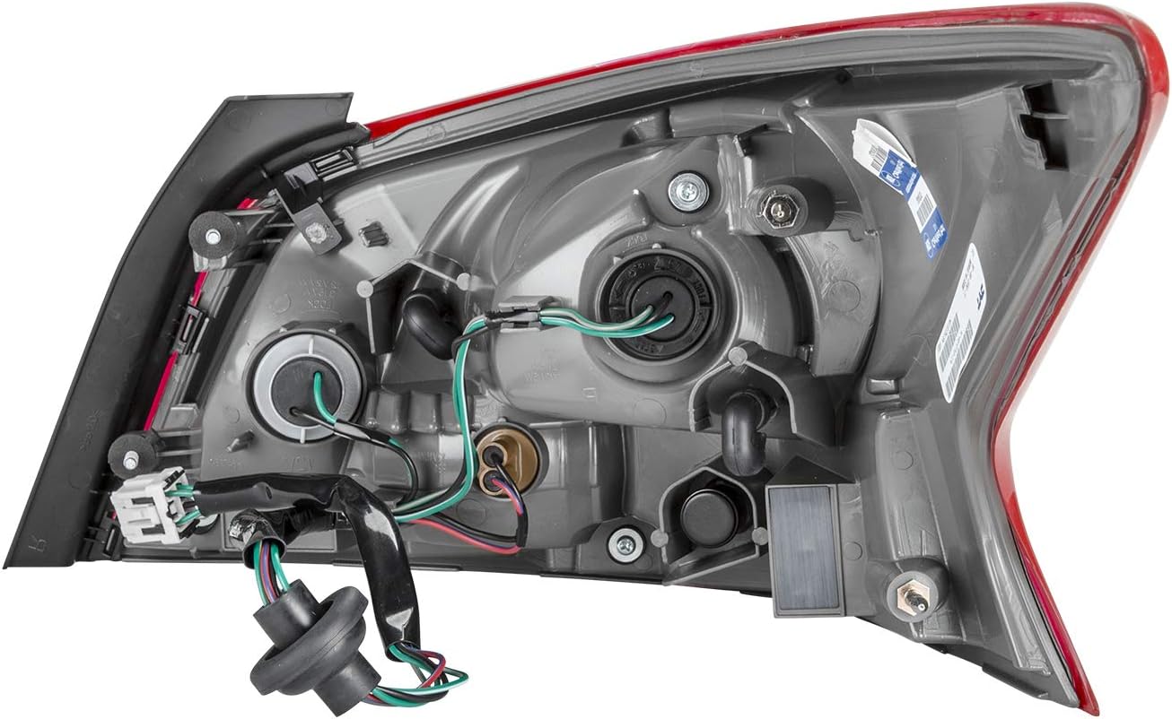 TYC Left Tail Light Assembly Compatible with 2013-2014 Nissan Altima