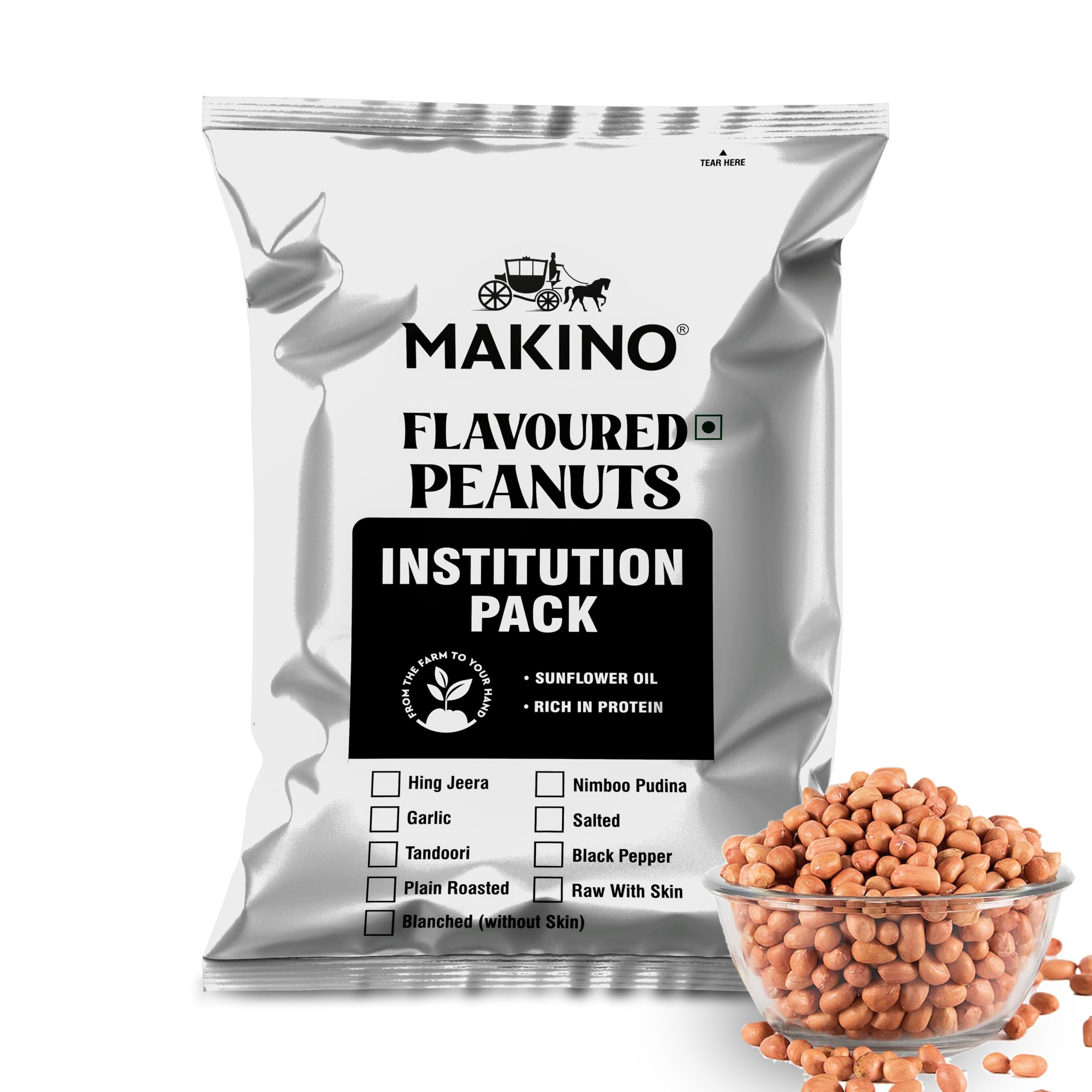 Makino Brand - Raw Peanuts | 1kg | Premium Moongfali | Jumbo Size | Healthy Snacks | High Protein | No add preservatives | No trans fat | No onion No Garlic | 1Oz - Count 35-42 | Groundnut | Ready to Eat/Prepare (B0D1KG3V5T) Amazon Price History, Amazon Price Tracker